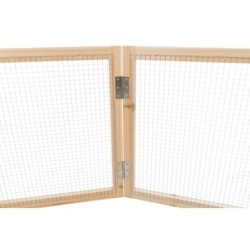 Wybieg domowy, dla kawii domowych, drewno/metal, 4 elementy 60 x 30 cm