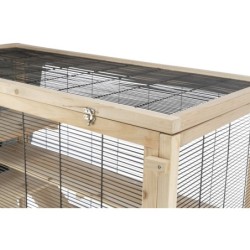 Klatka, dla myszy/chomików, drewno, 100 x 80 x 50 cm