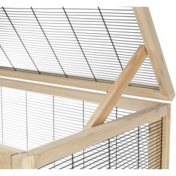 Klatka, dla myszy/chomików, drewno, 100 x 80 x 50 cm