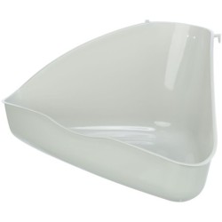 Toaleta narożna do klatki XL 45×21×29 cm