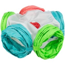 Tunel do zabawy, dla królików miniaturek, 6 wyjść, 5 × 18 cm/47cm