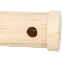 Snack Roll, zabawka na przysmaki, dla gryzoni, drewno, 6 x 11 cm