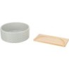 Basen do kąpieli piaskowych, dla koszatniczek/chomików, ceramika/drewno, 24 cm/25 x 9 cm
