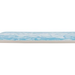 Ceramiczna płyta chłodząca dla małych zwierząt, 28x20cm, niebieska