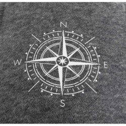 BE NORDIC Flensburg bluza z kapturem, S: 33 cm, szara