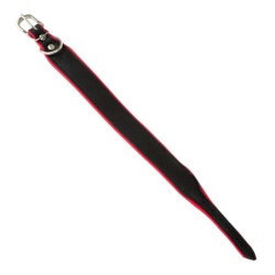 Obroża Skóra Łoś "Strong" 40mm/55cm czerwony