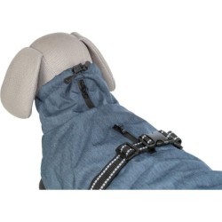 Riom, płaszczyk zimowy, dla psa, ciemnoniebieski, L: 55 cm