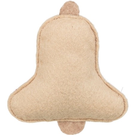 Xmas Dzwonek, zabawka, dla kota, poliester, 9,5 cm