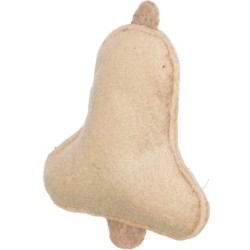 Xmas Dzwonek, zabawka, dla kota, poliester, 9,5 cm