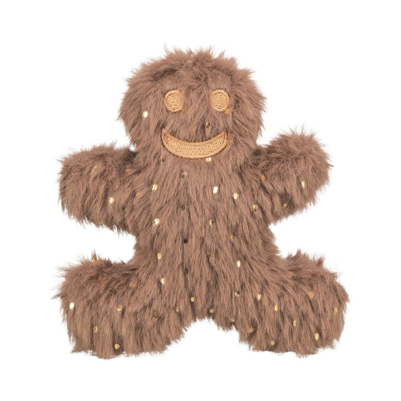 Xmas Ludzik z piernika, zabawka, dla kota, plusz, 10,5 cm