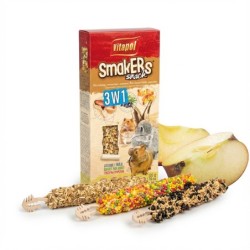 SMAKERS DLA GRYZONI-MIX 2 owoce leśne/popcorn/orzechowa