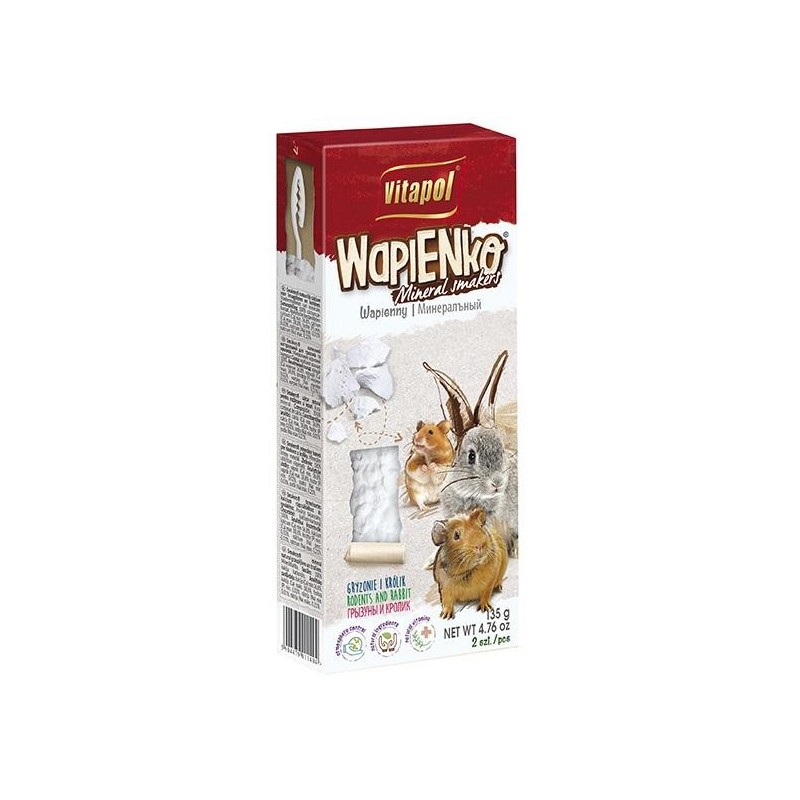 SMAKERS WAPIENNY NATURALNY DLA GRYZONI I KRÓLIKA