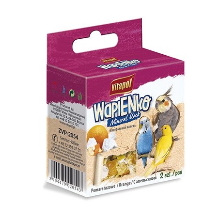 KOSTKA WAP.DLA PTAKÓW-POMARAŃCZA