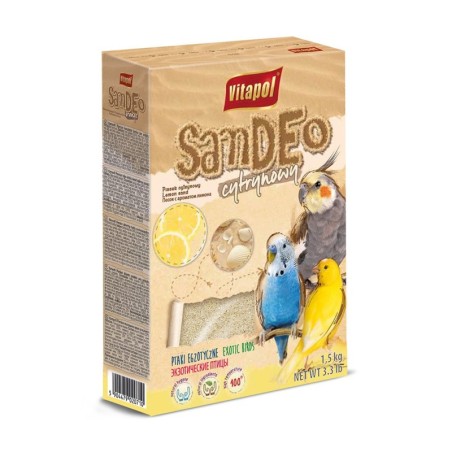 PIASEK DLA PTAKÓW - CYTRYNOWY 1500g