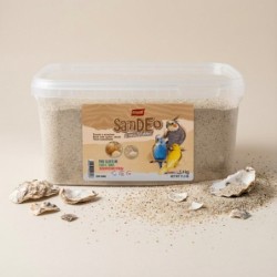 PIASEK DLA PTAKÓW Z MUSZLAMI-WIADRO 5,4kg