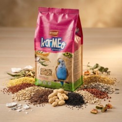 KARMEO PREMIUM KARMA PEŁNOPORCJOWA DLA PAPUŻKI FALISTEJ 2,5KG