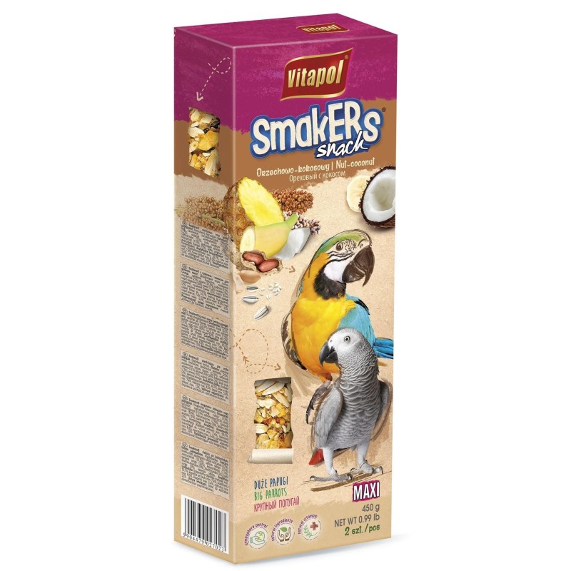 SMAKERS ORZECH-KOKOS DLA DUŻYCH PAPUG 450 g