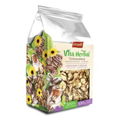 Vita Herbal dla gryzoni i królika,topinambur, 100g, 4szt/disp