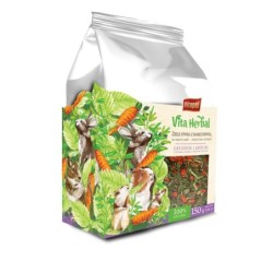 Vita Herbal dla gryzoni i królika, ziele owsa z marchewką, 150 g, 4szt/disp