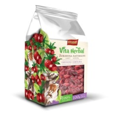 Vita Herbal dla gryzoni i królika, żurawina naturalna, 30g, 4szt/disp