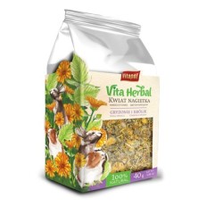 Vita Herbal dla gryzoni i królika, kwiat nagietka, 40g, 4szt/disp