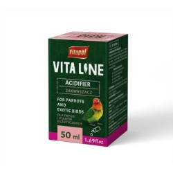 Vitaline zakwaszacz dla ptaków egzotycznych 50ml