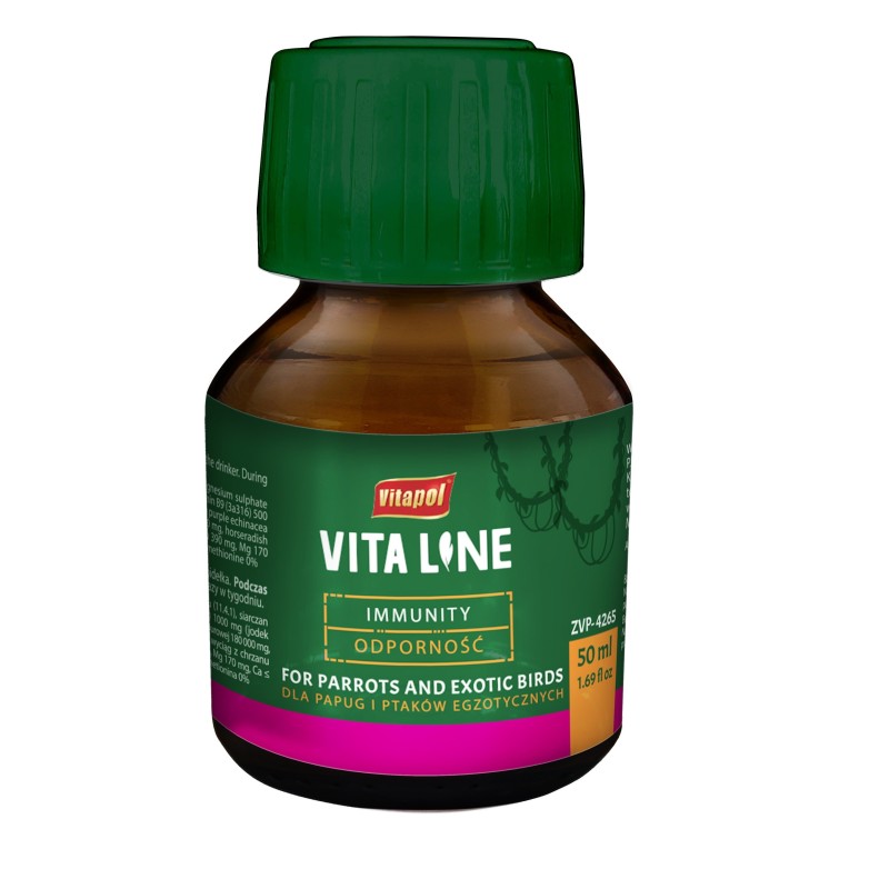 Vitaline na odporność dla ptaków egzotycznych 50ml