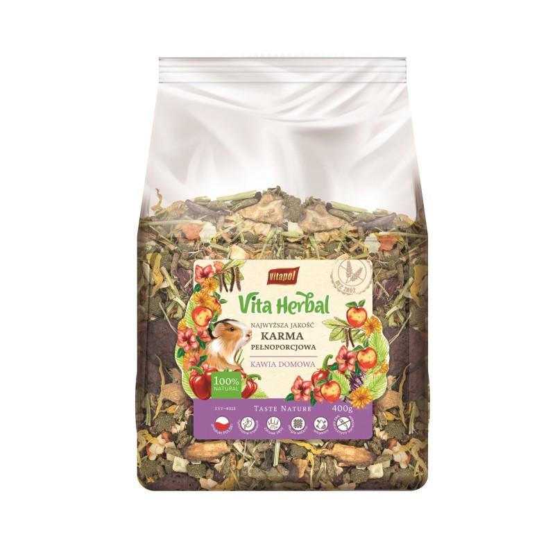 Vita Herbal karma pełnoporcjowa dla kawii domowej 400g 4szt/disp
