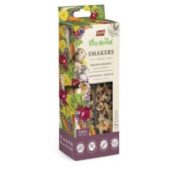 Vita Herbal Smakers Babcina grządka dla gryzoni i królika, 90 g, 5 szt. display