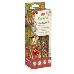 Vita Herbal Smakers czerwone warzywa dla gryzoni i królika 90g, 5 szt. display