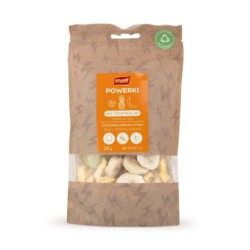 Powerki  Mix tropikalny liofilizowany dla gryzoni, królika oraz ptaków egzotycznych 20g