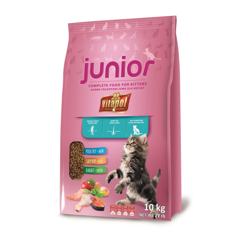 KARMA DLA KOTA JUNIOR 10kg