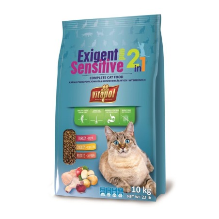 KARMA DLA KOTÓW WYBREDNYCH 10 KG SENSITIVE