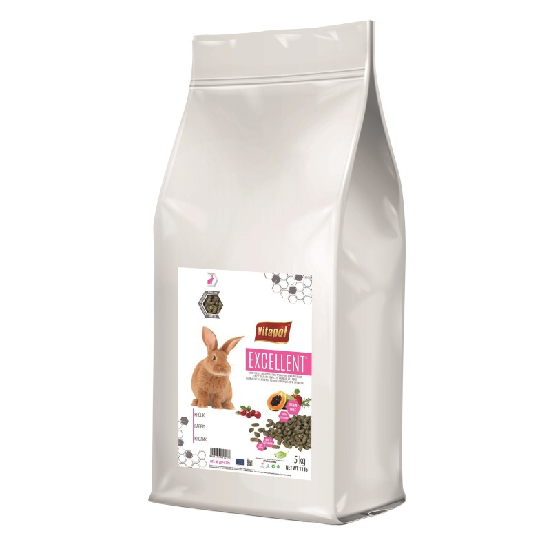 Excellent karma pełnoporcjowa dla królika, 5 kg