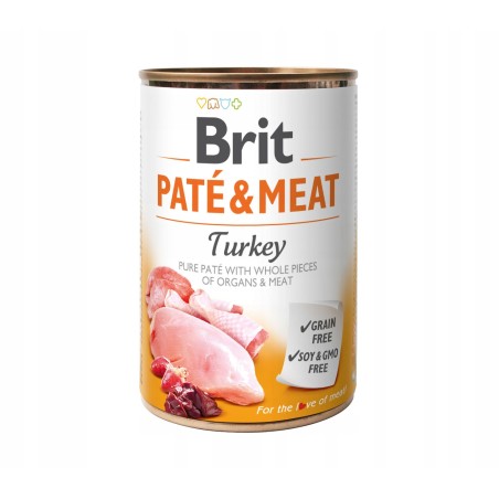 BRIT PATE&MEAT TURKEY 400g