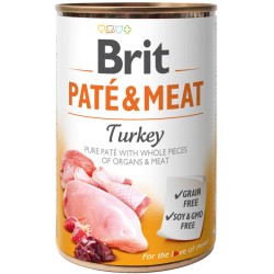 BRIT PATE&MEAT TURKEY 400g