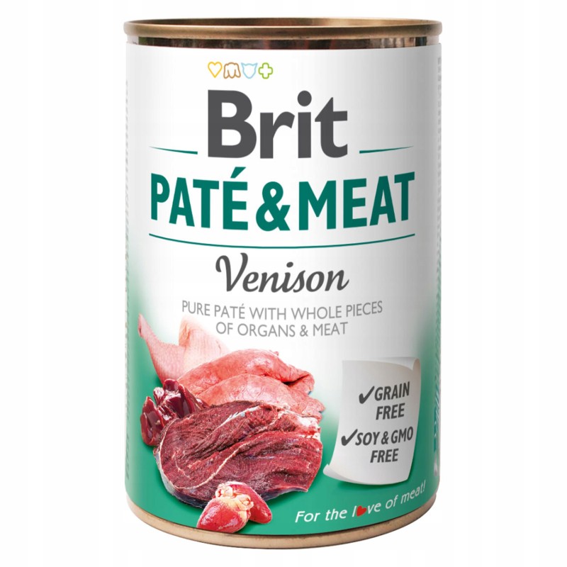 BRIT PATE&MEAT VENISON 400g