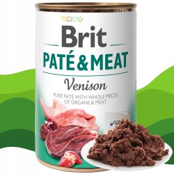 BRIT PATE&MEAT VENISON 400g