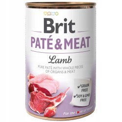 BRIT PATE&MEAT LAMB 400g