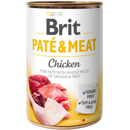 BRIT PATE&MEAT CHICKEN 400g