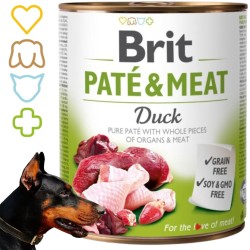 BRIT PATE&MEAT DUCK 400g