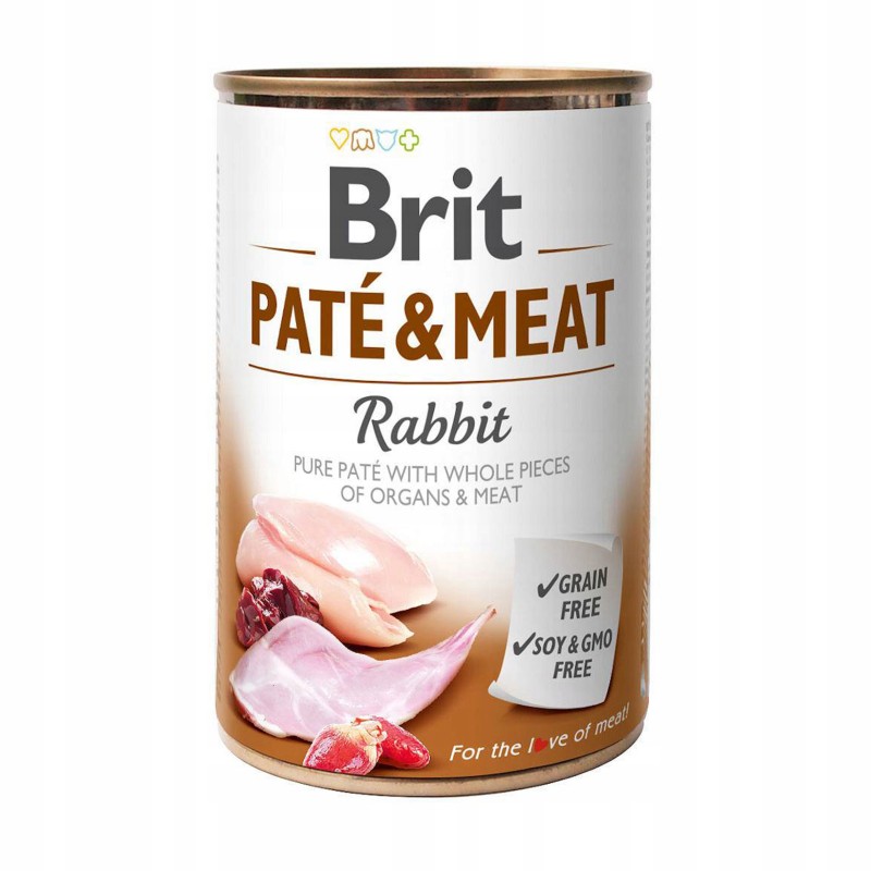 BRIT PATE&MEAT RABBIT 400g