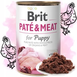 BRIT PATE&MEAT PUPPY 400g