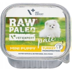 Raw Paleo TURKEY Pate Mini Puppy 150g  RAW 2024_08