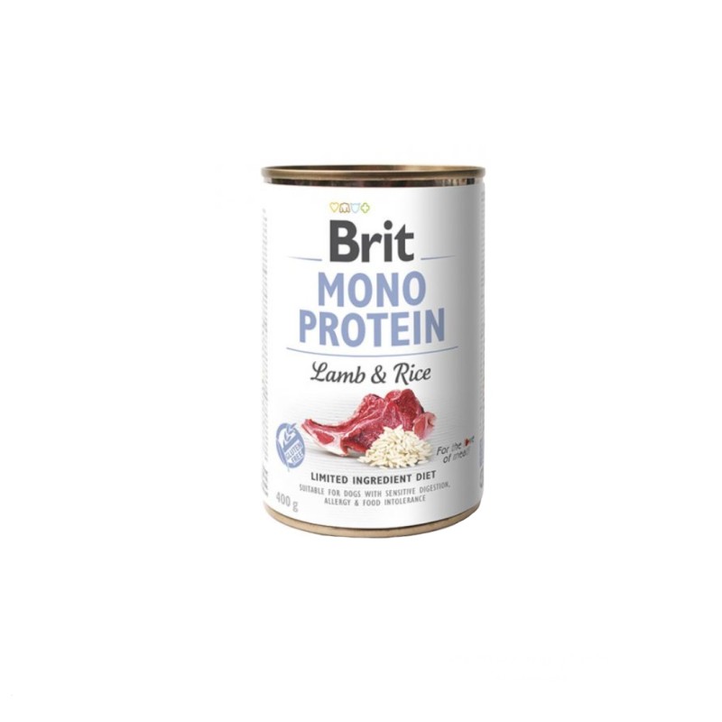 BRIT MONO PROTEIN LAMB & RICE 400g