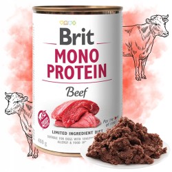 BRIT MONO PROTEIN BEEF 400G