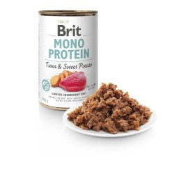 BRIT MONO PROTEIN TUNA&SWEET POTATO 400G