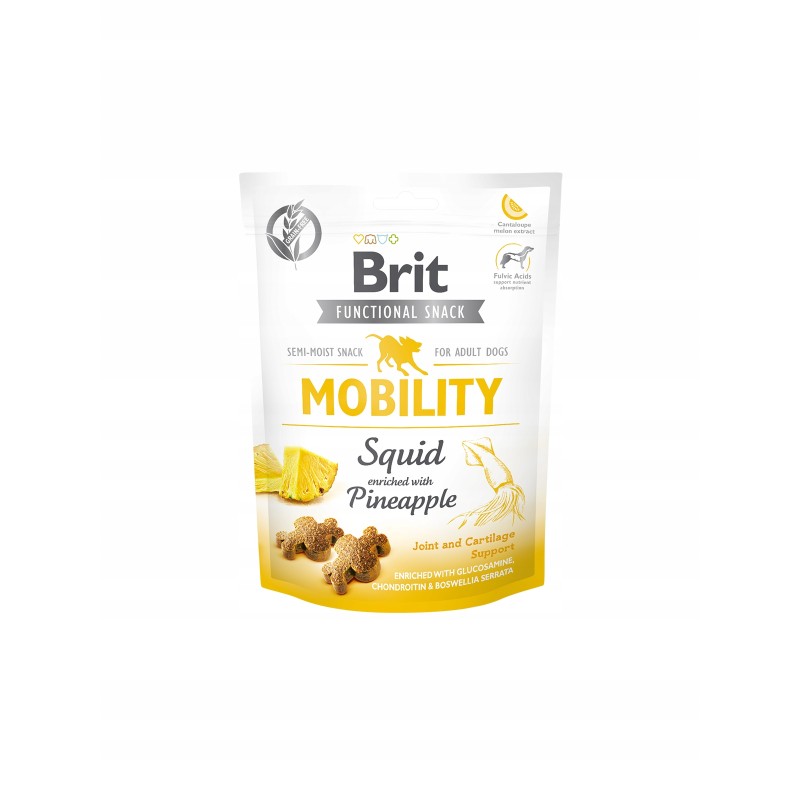 BRIT CARE DOG FUNCTIONAL SNACK MOBILITY SQUID 150g