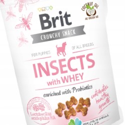 BRIT CARE DOG CRUNCHY CRACKER PUPPY INSECT 200g