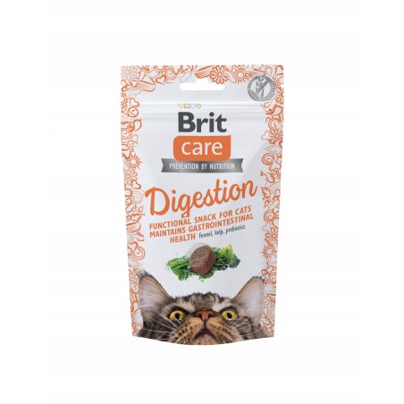 BR.CARE  CAT SNACK DIGESTION 50g